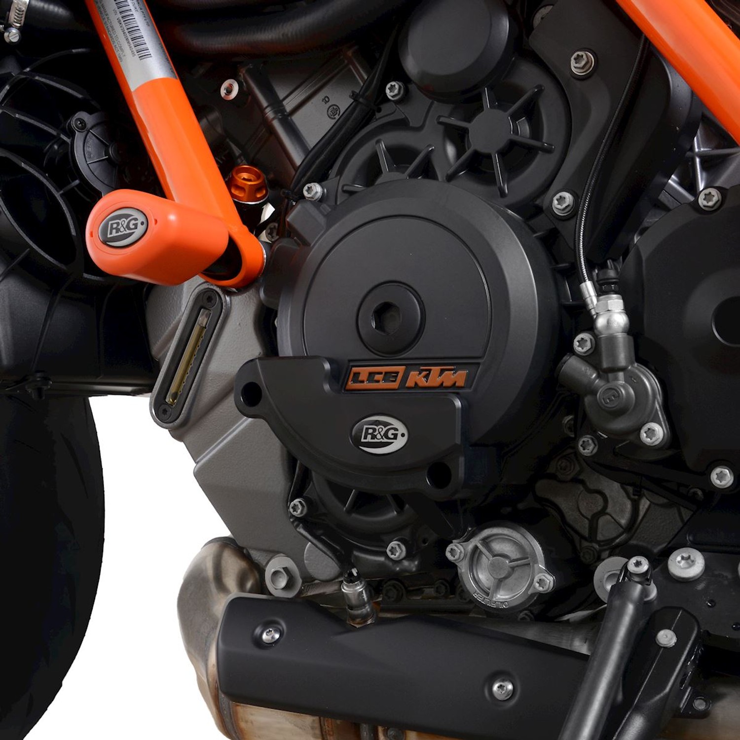 R&G Racing Engine Case Slider LHS for KTM 1290 Super Duke R '20-'22 R&G Racing Engine Case Slider LHS for KTM 1290 Super Duke R '20-'22